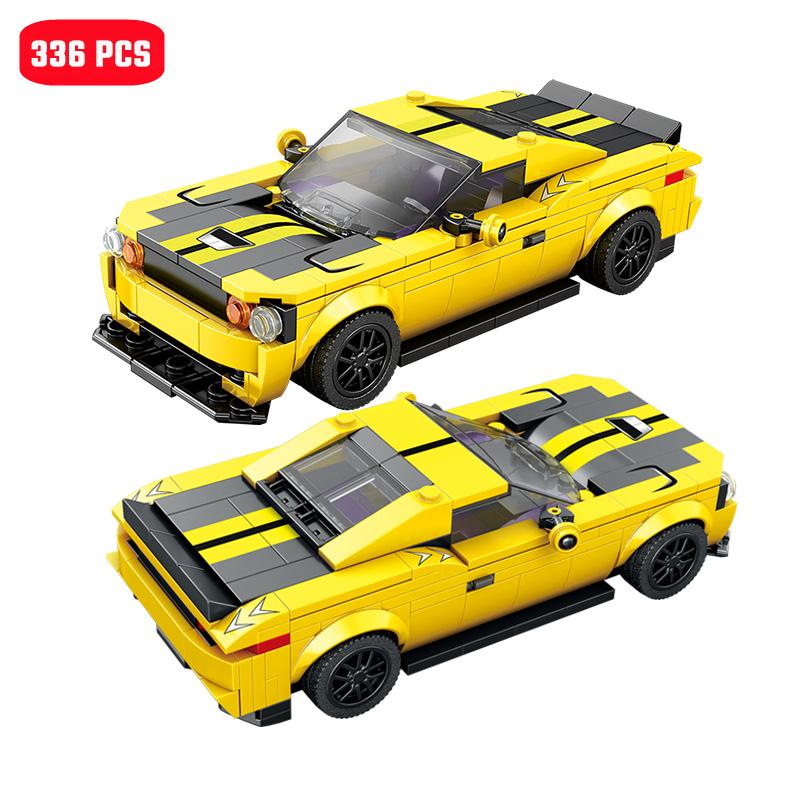 Non-Toxic Reobrix Sports Car Assemblage Building Blocks Kits Moc Technical Racing Vehicle Models Super Car Toys For Children Halloween Gifts
