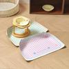 Creative Foldable Pu Leather Pet Anti Spill Placemat Waterproof Cat Bowl Mat Oil Resistant Anti Slip Dog Food Feeding Mat