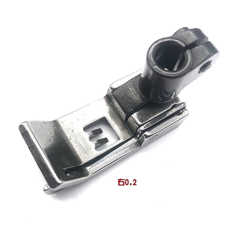 Three Needle Abd Five Line Interlock Machine Covering Machine 0.1 0.2 Seam Allowance Presser Foot Left And Right With Knife