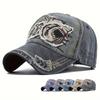 CNTANG Men Baseball Cap Fashion Shark Embroidery Casual Visor Hat For Women Snapback Hip Hop Caps Unisex Gorras Trucker Cap
