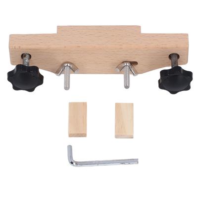 Morsetto per Ponte Chitarra Legno d'Acero e Metallo Supporto per Ponte Chitarra Riparazione Strumento Liutaio