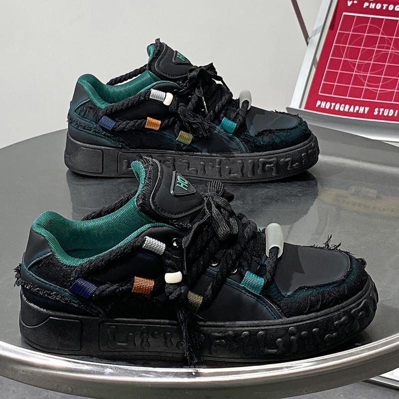 Comfortable Men's Sneakers 2024 New Spring Men Casual Shoes Fashion Lightweight Outdoor Breathable Walk Shoe For Man Thick Sole