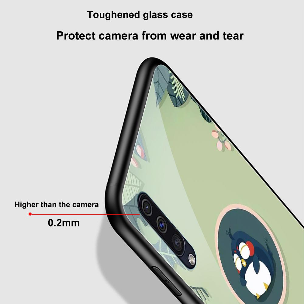 Cute Corgi Dog Case For Samsung Galaxy A52 A71 A72 A73 A53 Tempered Glass Cover For Samsung A13 5g A03 A22 A21s A03 Core A42 A70