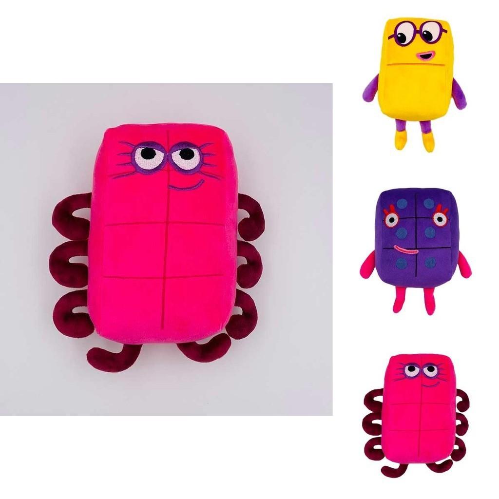 Numberblocks Plüschpuppe Weiches und niedliches Stofftier für Kinder Bildend und lustig