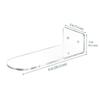 Modern Home Setup 8*3*2 Inches Acrylic Shoe Rack Transparent Shoe Organizer Compact Shoe Holder Maximizes Storage Space