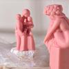 Couples Candle Mold Mother and Kids Candle Silicone Moulds DIY Home Decorations