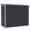 Vidaxl Garden Shed, Wall-Mounted, Anthracite, 118X194X178 Cm
