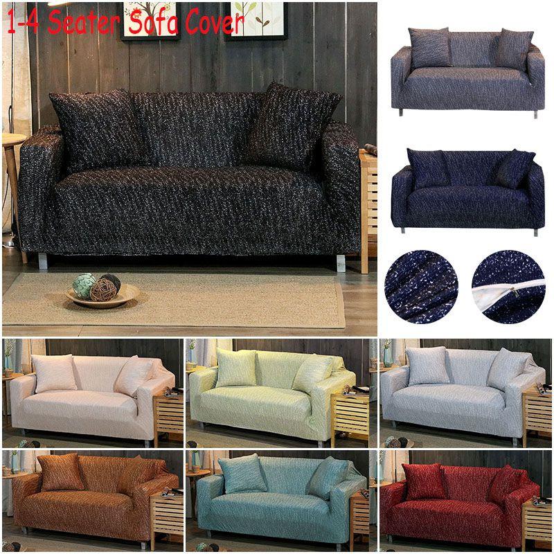 Durable Sofa Cover Furniture Washable Sectional Couch Slipcover Excellent Fit