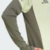 adidas Color Block Slim Fit Long Sleeve Soccer Shirt Men Tops Yellow Green JP3979
