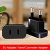 1.1/1.8mm US To Euro Plug Travel Adapter European Power Plug AC Converter Electrical Socket US Standards To European Korea Plug