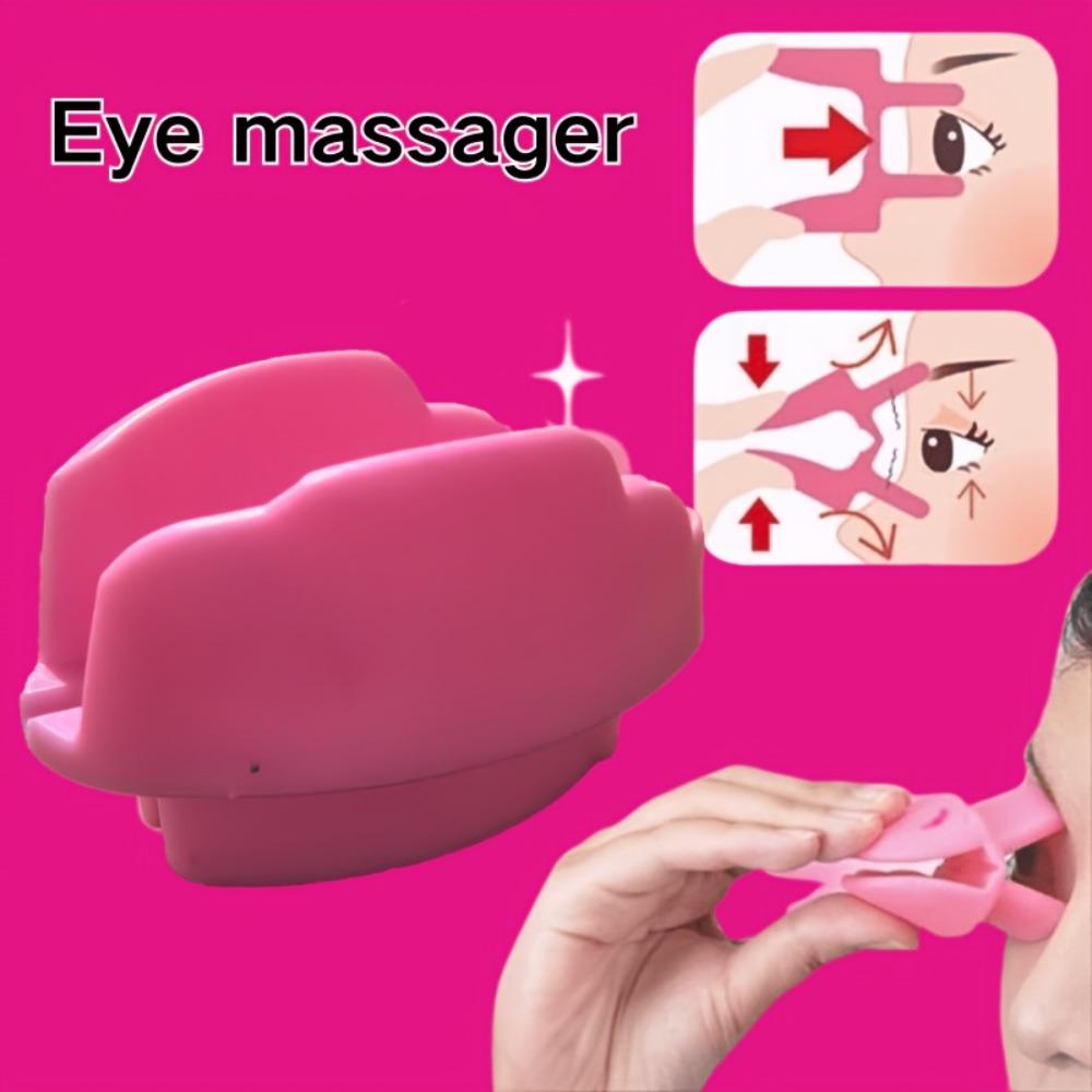 2pcs Manual Eye Massager for Puffiness and Under-Eye Bags | Portable Non-Electric Facial Exerciser, Ergonomically Designed for Home/Office