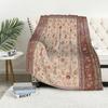 Plaid-Sofa für Kniedecken warme Winterbettdecke Überwurfdecke Dekor Boho warmes Fleece Nordisch Vintage Marokkanisch Weich und haarig