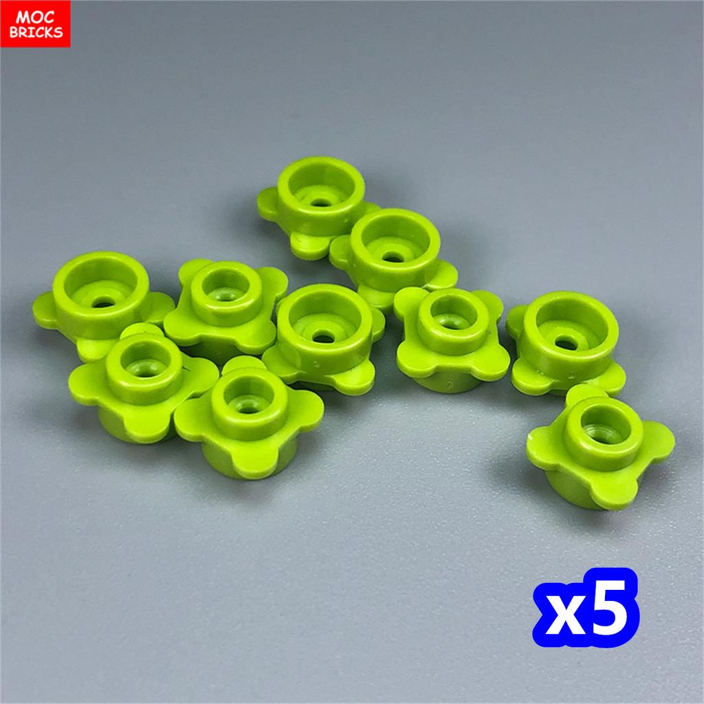 50pcs MY OWN CREATION Blocks DO-IT-YOURSELF plant Plate Round 1x1 Flower Jungle Garden Tree House Scene 33291 Learning Building Blocks Children Gifts