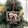 DIY Christmas Family Pendant Merry Christmas Decorations for Home Navidad 2025 Christmas Tree Hanging Ornament New Year 2025