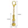 [YISHUI] (Isui) feng shui 3 colors 5 elements Five elements pagoda key ring Five Yellow Pagoda decoration energy amulet Good luck goods relationship