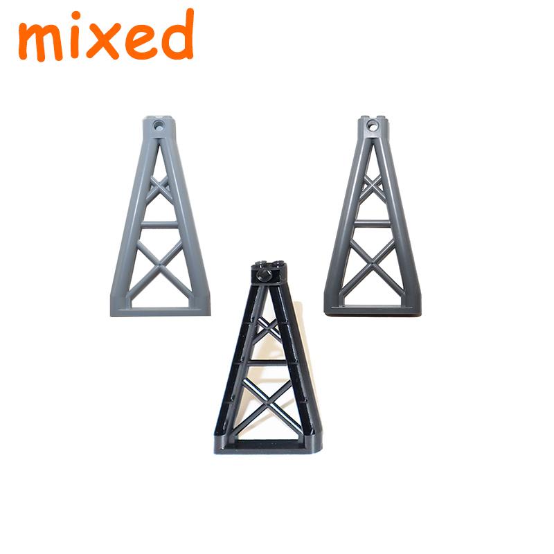 Non-Toxic Fence City Accessories Building Block Moc Part Railing Stair Barrier Ladder Guard Bar Castle Garden Farm Military Assemble Brick