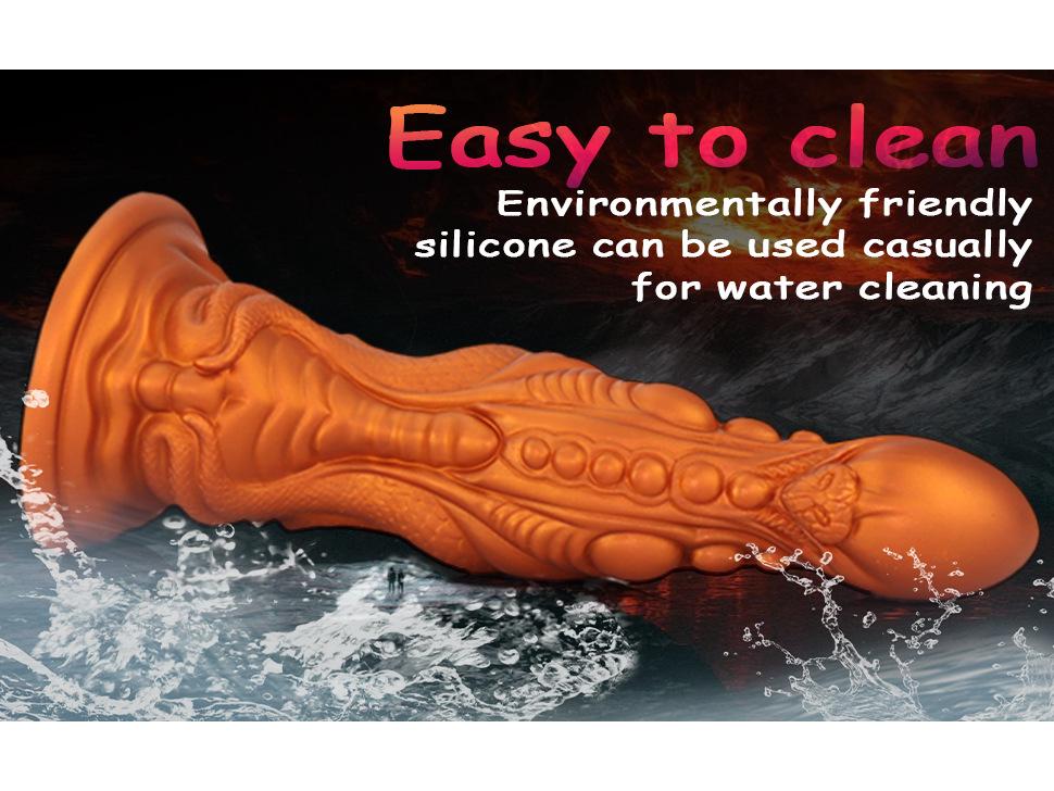 Silicone Dildo for Men & Women, Anal Expander, Couples' Erotic Pleasure Toy.