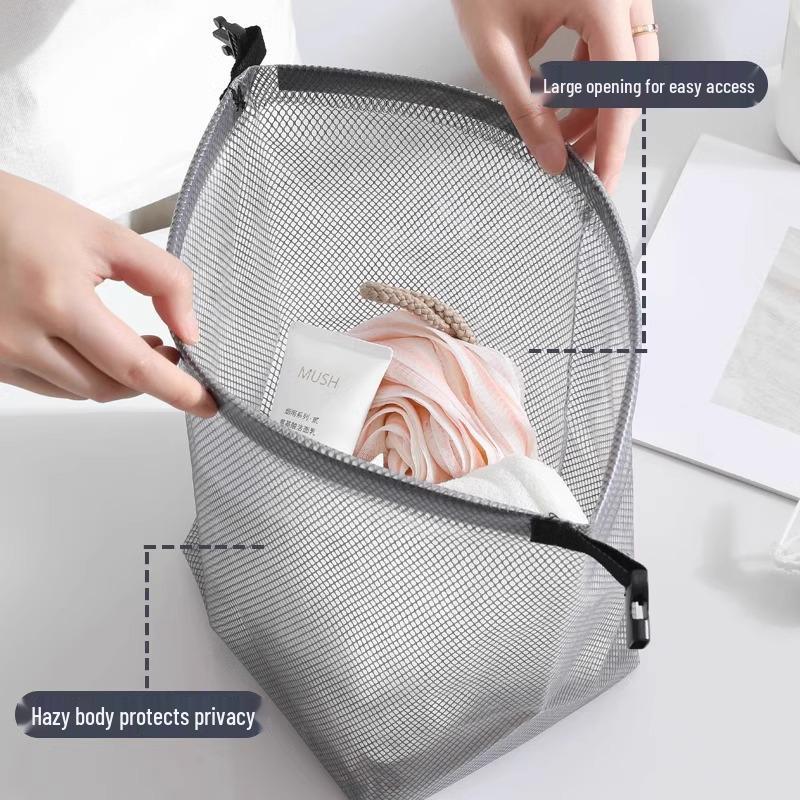 Waterproof Makeup & Swimsuit Storage Bag: Large-Capacity, Dry/Wet Separation for Travel & Fitness