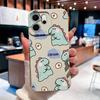 For Oppo Reno 14F 5G Phone Case Sunflower Patterns Soft Liquid Silicone Shell For OppoReno14F 14 F Camera Coverage Durable Capa