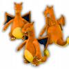 Mascota Charizard Plush Toy 30cm Dragon Plushie Stuffed Animal Anime Figure Gift