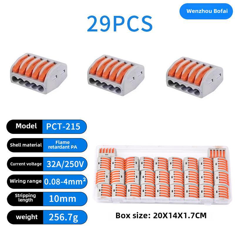 PCT212 Terminal Block Connector Series - Quick Connectors for Special Size Boxes