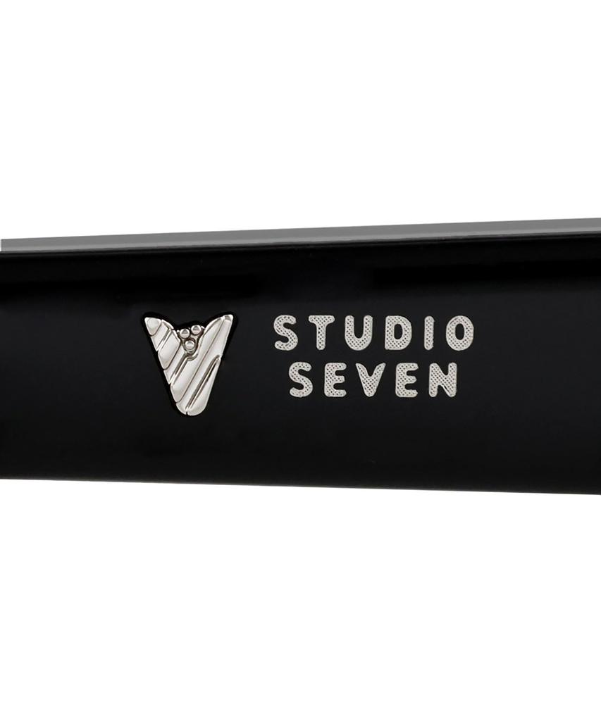 Zoff STUDIO SEVEN Photochromic Sunglasses Lenses with UV Protection Photochromic Lenses UV Protection Unisex [WEB Exclusive] Wellington-Style (Black,