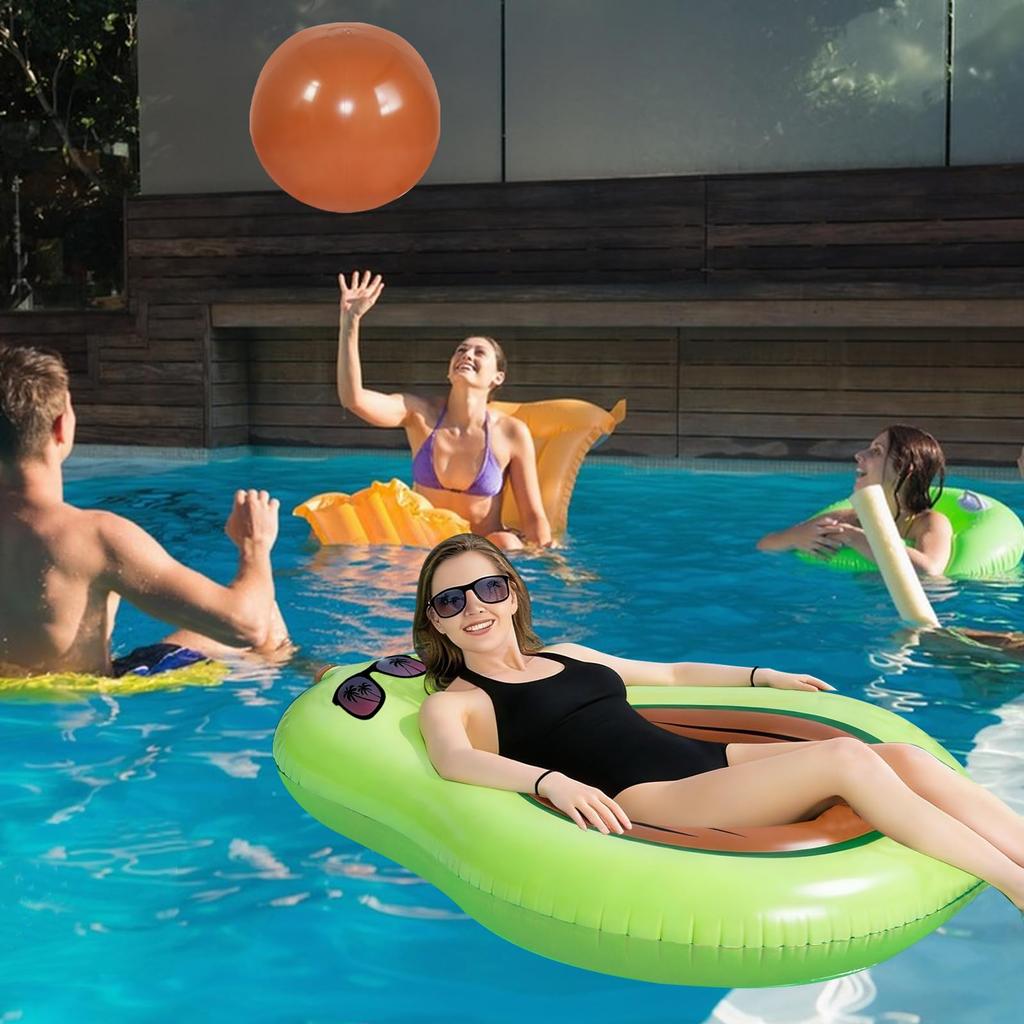 Sommer Pool Wasser Avocado Luftmatratze Bett Strand Wasserparty Sportliege Aufblasbar Faltbar Schwimmring Schwimmstuhl
