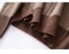 Women's Thick Cashmere Lapel Sweater - New Autumn/Winter Knitted Top