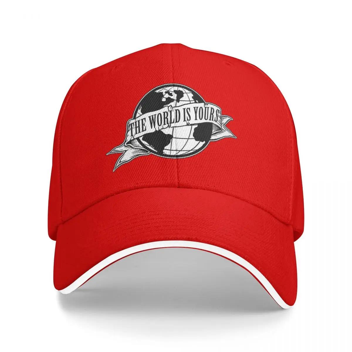 

THE WORLD IS YOURS Baseball Cap hiking hat winter hats for men Womens Beach Outlet Mens