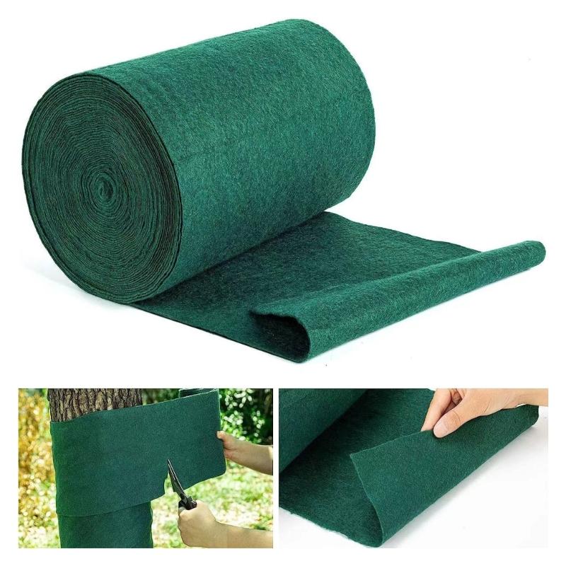 20m Tree Protector Wraps Winter Proof Tree Trunk Shrub Plant Antifreeze Bandage Tape Entangled Cotton Cloth Warm Keeping