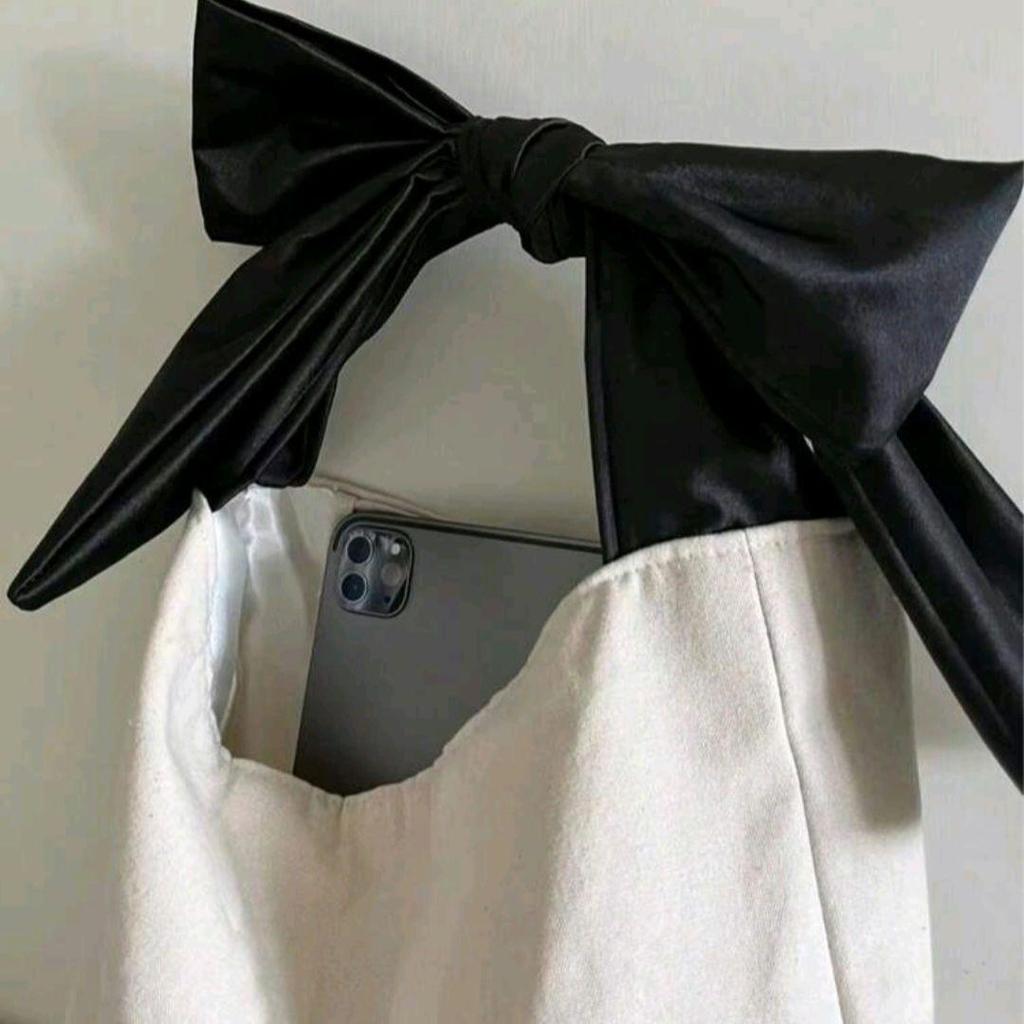 [USED] BTS JIMIN MUSE logo embroidered ribbon bag Korea final price reduction!