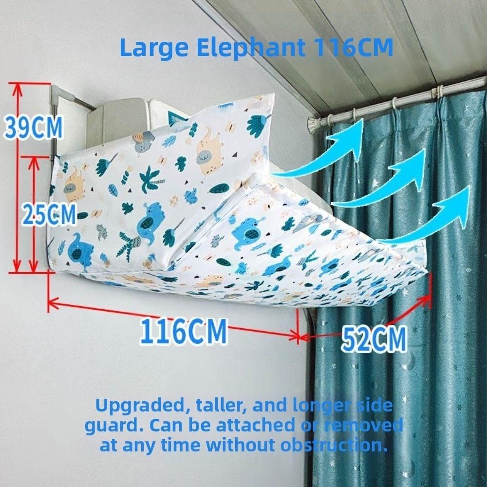 Hanging Air Conditioner Windshield Silent Wind Direction Baffle Pregnant Women