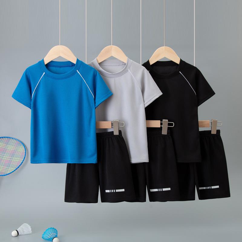 2023 Summer Boys' Quick-Drying Basketball Sports Suits for Students