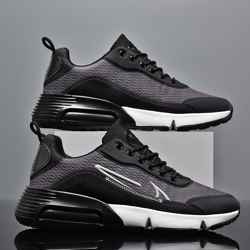 Mens New Summer Men's Road Running Walking Shoes Air Cushion Durable Maximum Cushioning Comfort Sports Training Sneakers Size 46