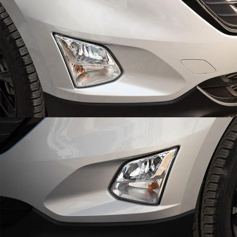 1PC For Chevrolet Equinox 2018   Car Front Bumper Fog Light DRL Daytime Driving Running Lamp