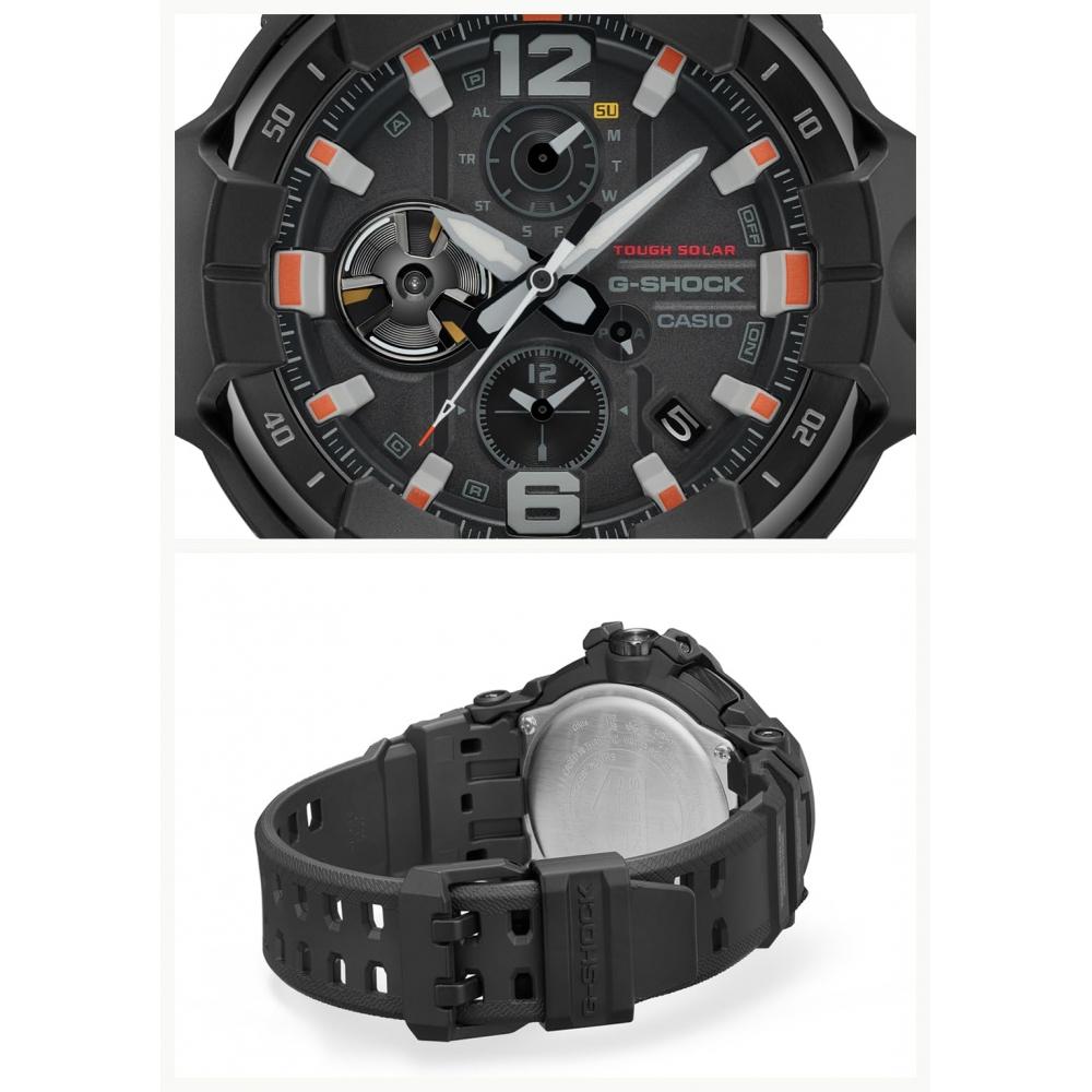 G-SHOCK [Casio] Ρολόι GRAVITYMASTER Tough Solar Bluetooth Equipped with Biomass Plastic GR-B300EC-1AJF Ανδρικό Μαύρο