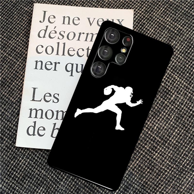 American Football Case For Samsung Galaxy S25 Ultra S21 S22 S23 S24 Ultra S9 S10 S20 Plus S25 FE Back Cover