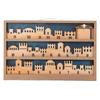 Wooden Nativity Advent Calendar Sturdy Exquisite Design Nativity Scene Countdown Calendar for Home D
