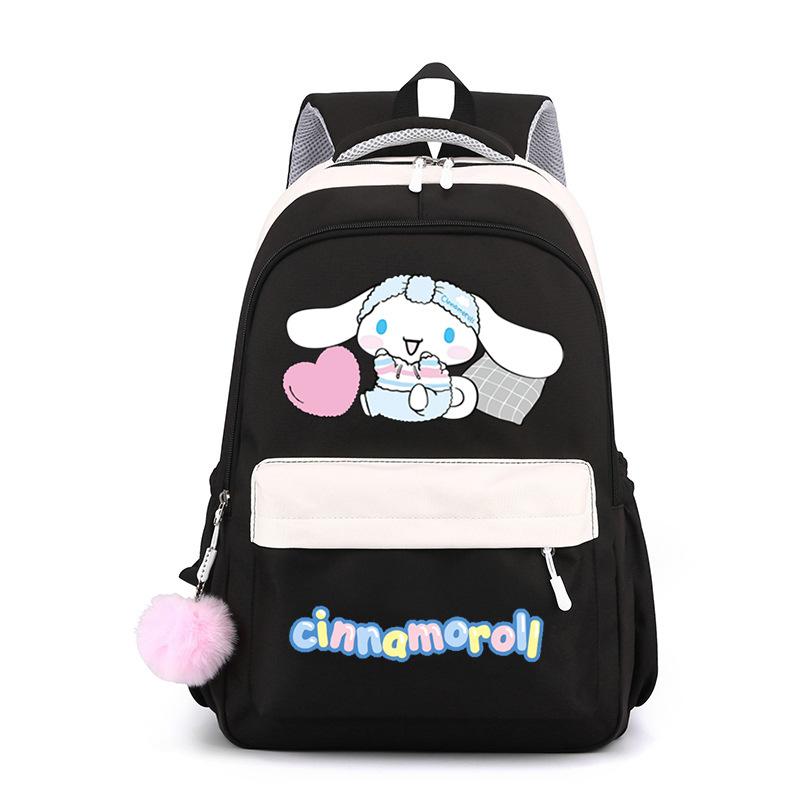 Big-Eared Dog Cute Cartoon Printed Backpack Middle School Bag
