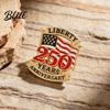 Multi-design Patriotic Pins 2026 Brooch Commemorating 250th US Anniversary Alloy