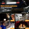 Magnetic Work Light 700LM Rechargeable Battery Underhood Work Lamp Bar with Hook For Car Repairing Outdoor lighting Flashlight