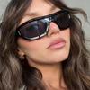Damen Brille Doppelstrahl Sonnenbrille Sonnenschirm