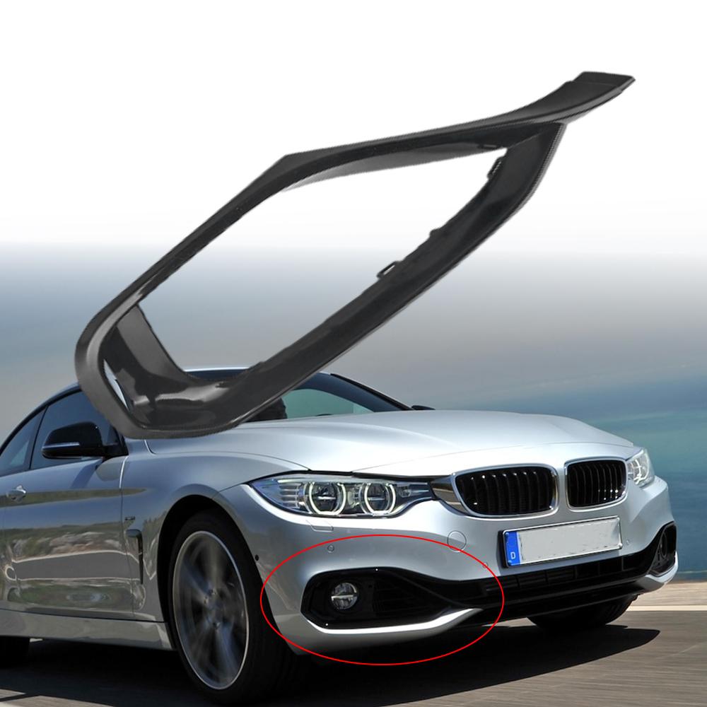 Osłona ramki dolnej kratki lampy przeciwmgielnej zderzaka przedniego lewa/prawa do BMW serii 4 F32 F33 F36 2014 2016 2017 2018