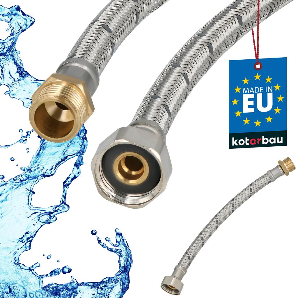 Flexible Connector 3/8” 1/2” Female-Male 20 CM