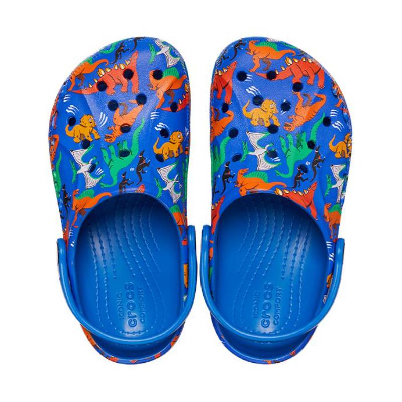 Crocs EVA Comfortable and Versatile Children's Sandals Dark Blue Kids' Model