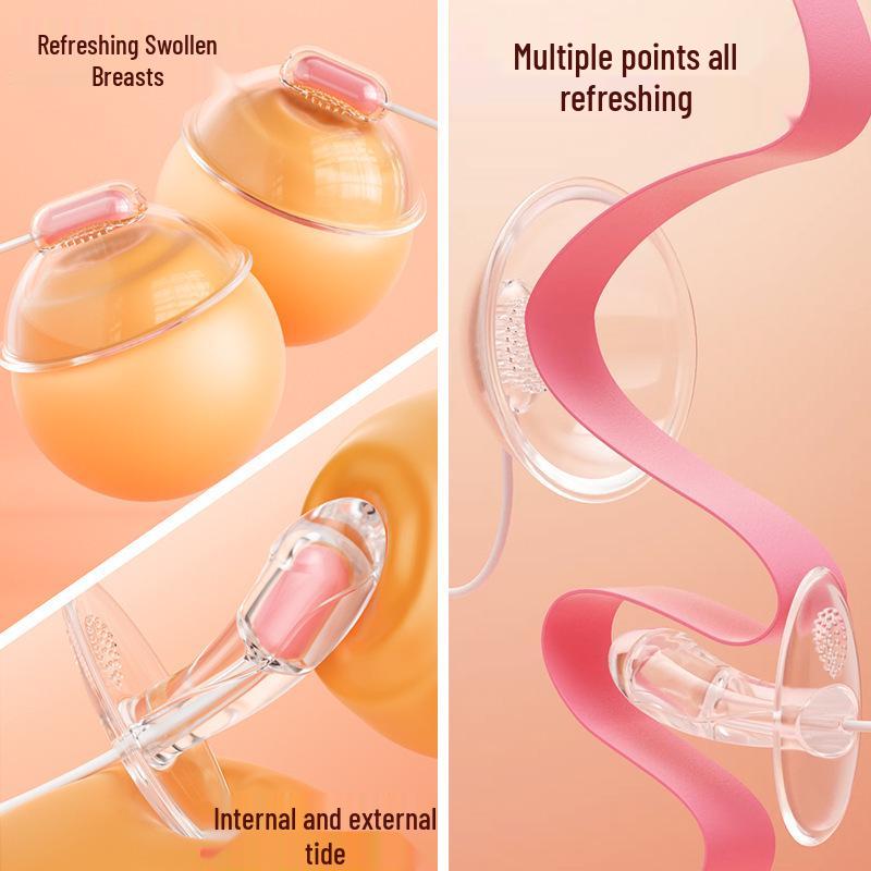 Breast Massager Vibrating Erotic Device for Women