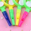 12/24Pcs Windmill Whistle Toy Toddlers Boys Girls Portable Plastic Noise Maker Kids Colorful Whistle Musical Toy Party Favors