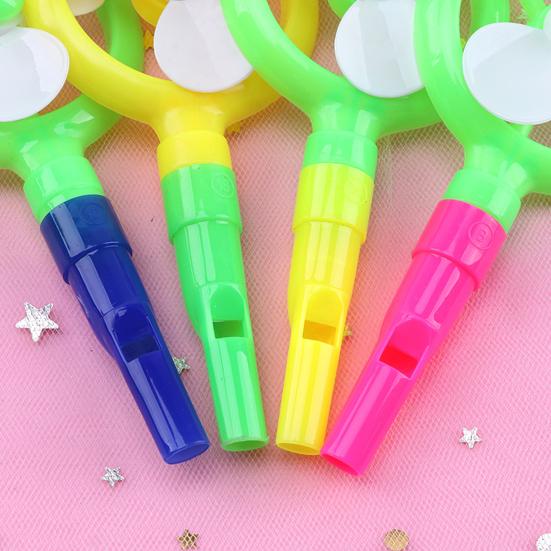 12/24Pcs Windmill Whistle Toy Toddlers Boys Girls Portable Plastic Noise Maker Kids Colorful Whistle Musical Toy Party Favors