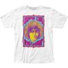 Herren Syd Barrett Wirbelndes Porträt Slim Fit T-Shirt Klein Weiß