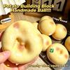 Soft Potato Building Block Fidget Toy Potato Building Block Squeeze Toy  For Adults